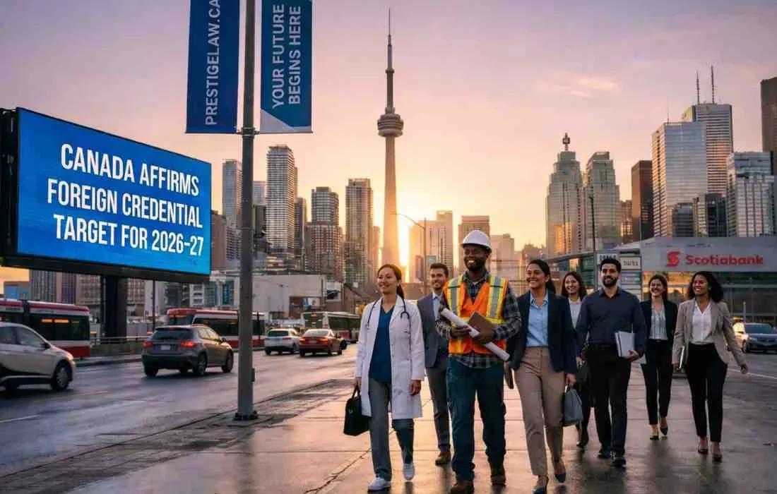 Canada affirms foreign credential recognition target for 2026–27