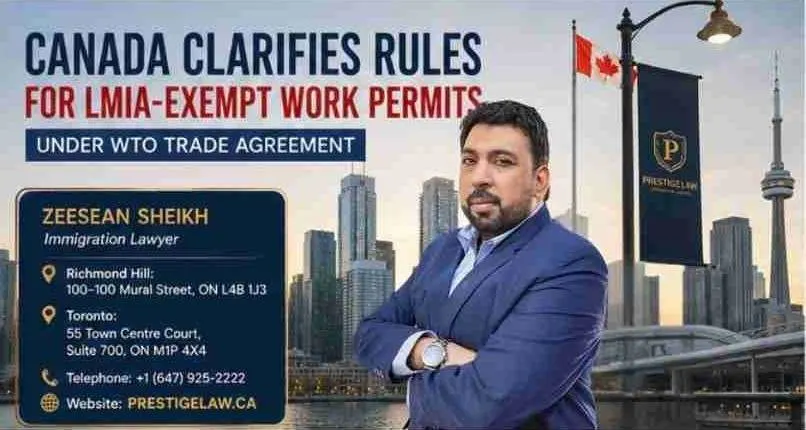 Canada LMIA-Exempt Work Permits Under WTO