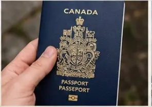 Canadian passports.