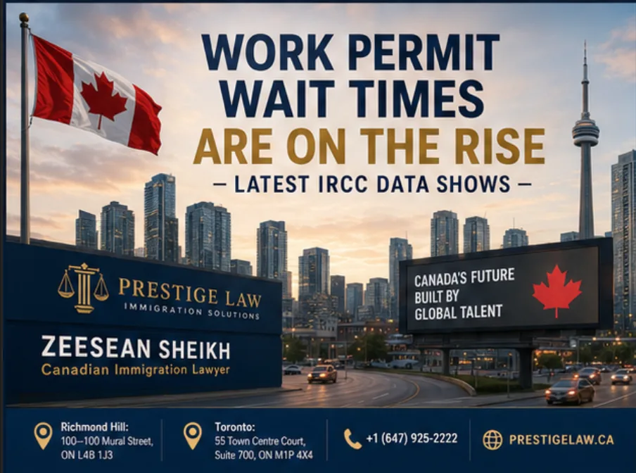 Work Permit Wait Times Rising in Canada