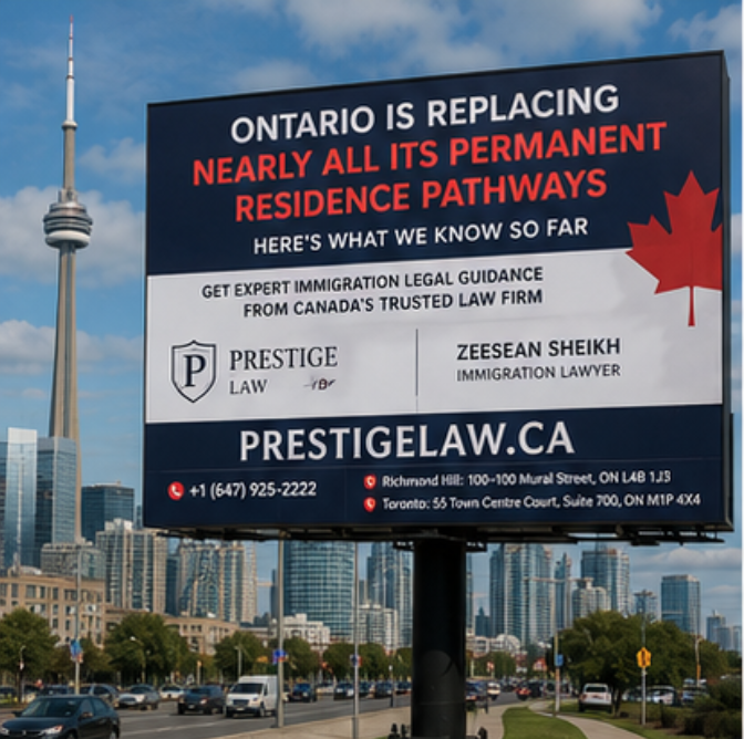Ontario Replacing Its Permanent Residence Pathways