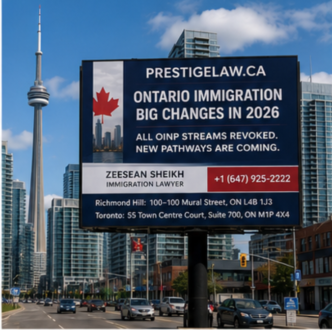 Ontario Replacing Its Permanent Residence Pathways