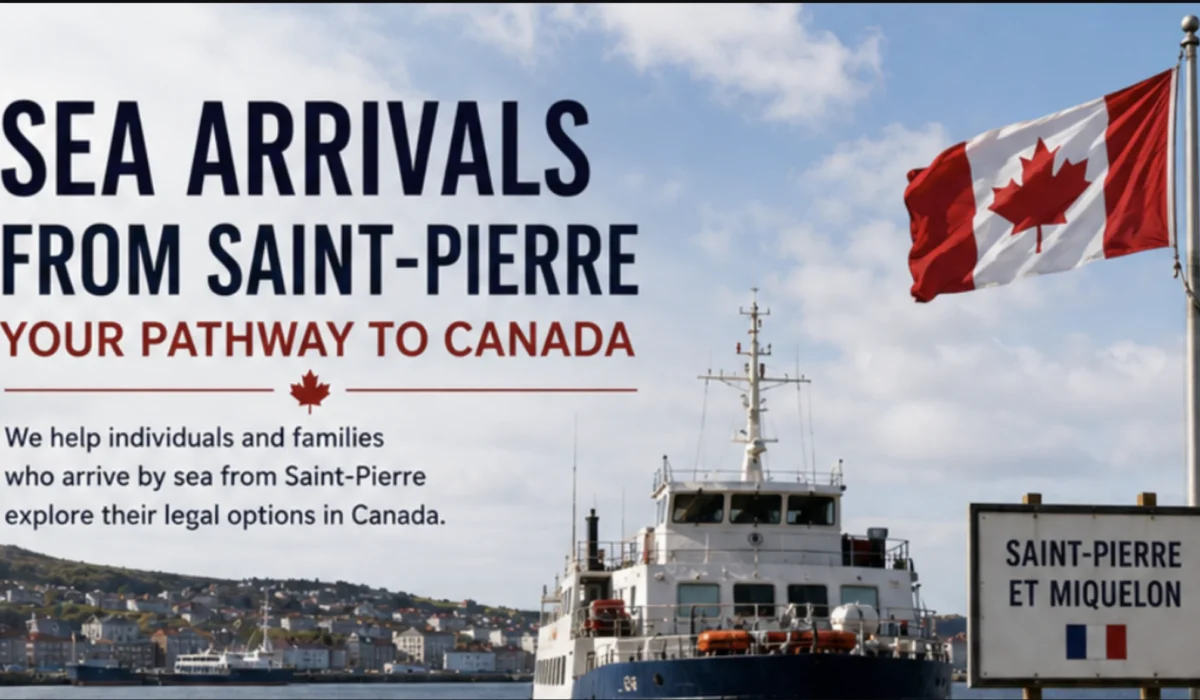 Sea Arrivals from Saint-Pierre