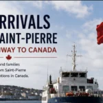 Sea Arrivals from Saint-Pierre
