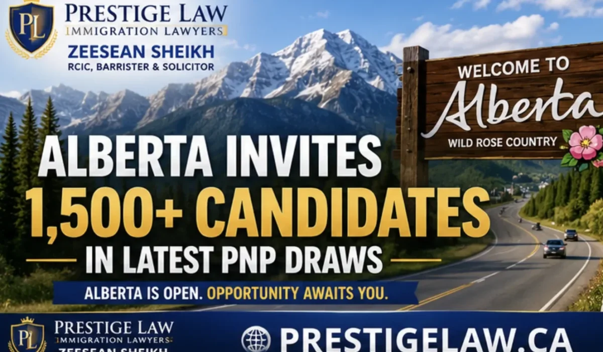 Alberta Invites Candidates in Latest PNP Draws