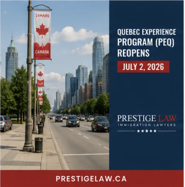 Quebec PEQ Reopens July 2026