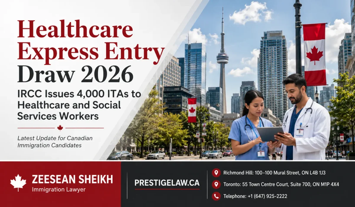 Healthcare Express Entry Draw 2026