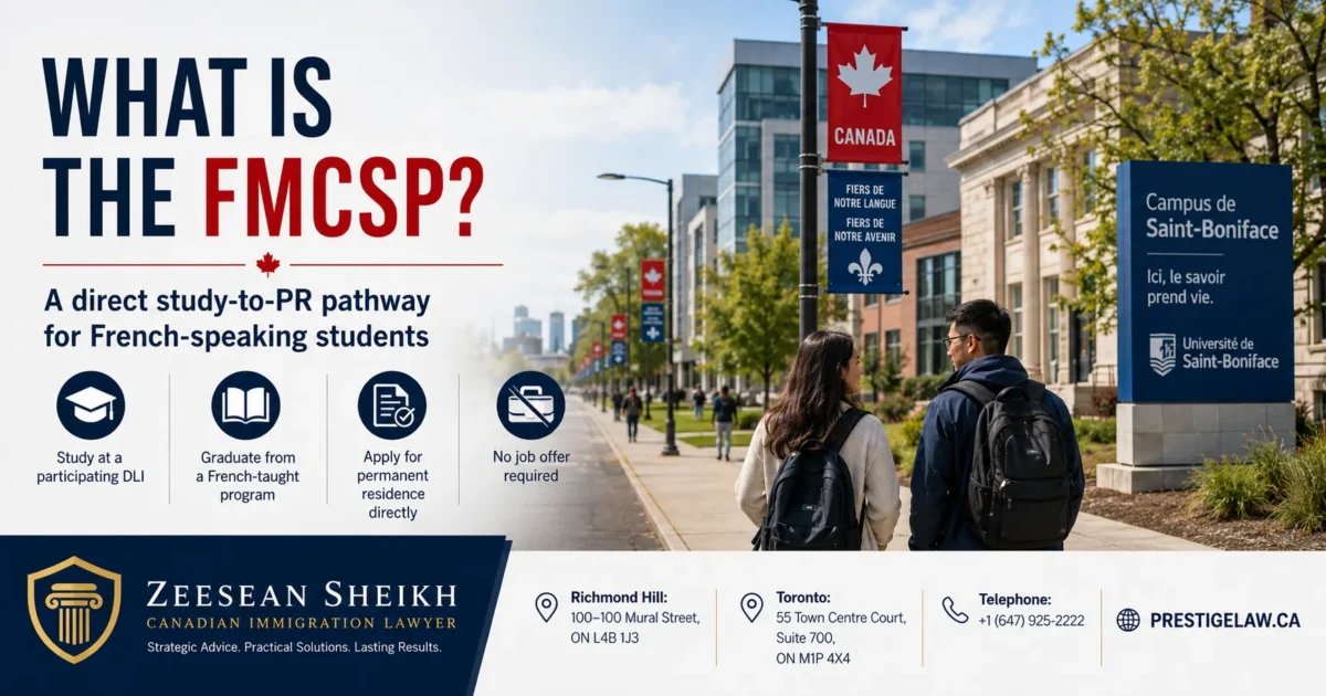 Canada Extends PR Pathway for French-Speaking