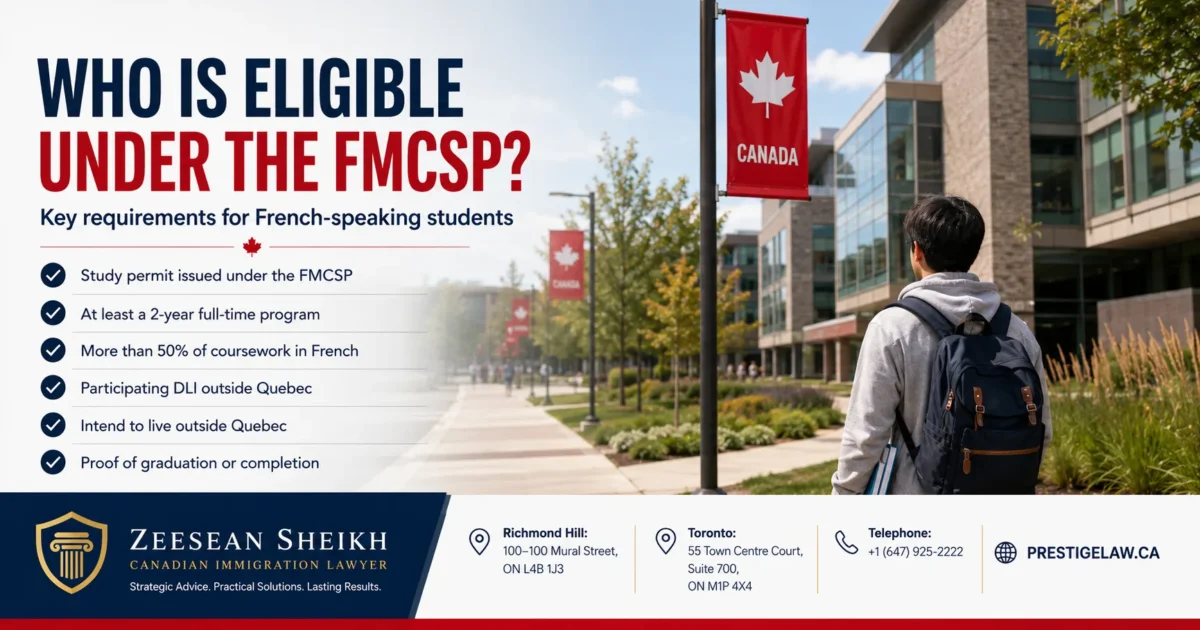 Canada Extends PR Pathway for French-Speaking