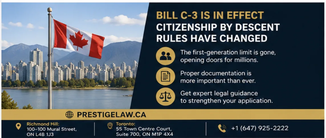 IRCC Says Only 1% Impacted by Certificate Surrender