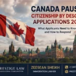 Canada Pauses Citizenship by Descent Applications