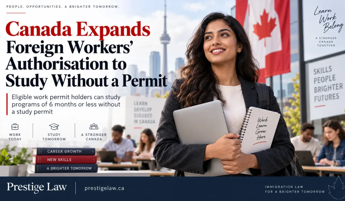 Foreign Workers Can Now Study in Canada