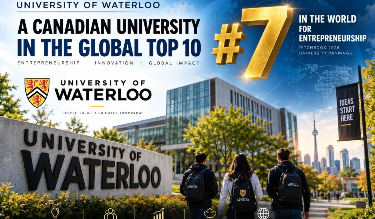 Waterloo Breaks Top 10 for Entrepreneurship
