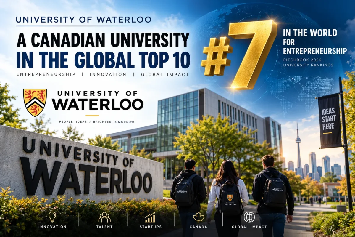 Waterloo Breaks Top 10 for Entrepreneurship