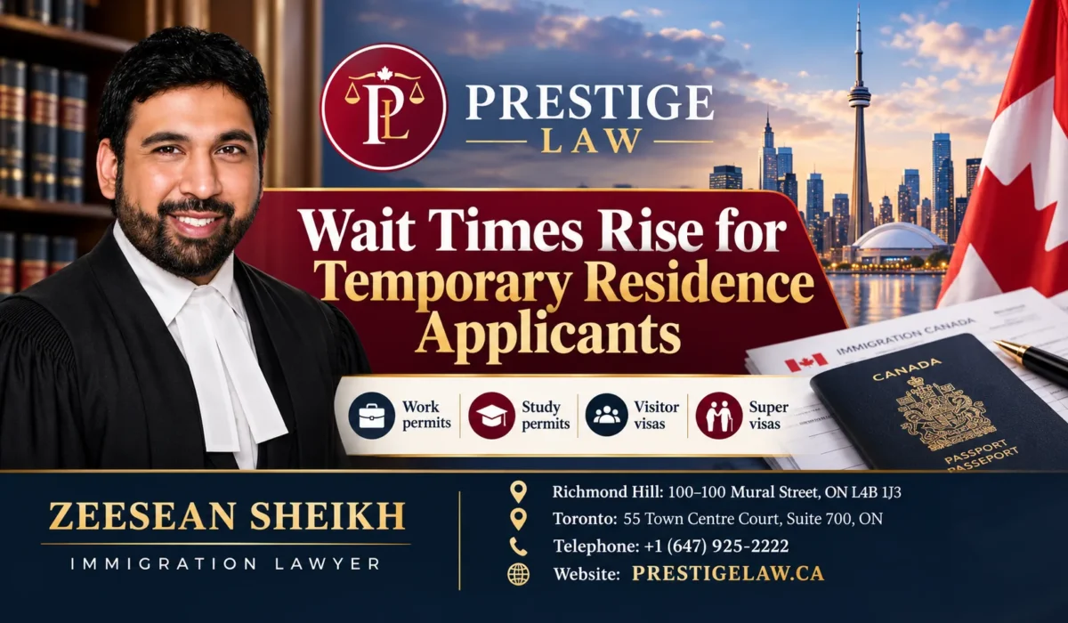 Wait Times Rise for Temporary Residence Applicants