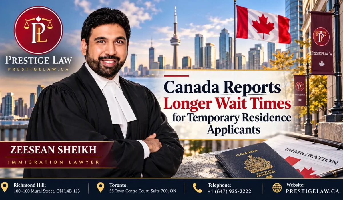 Temporary Residence Wait Times Ris