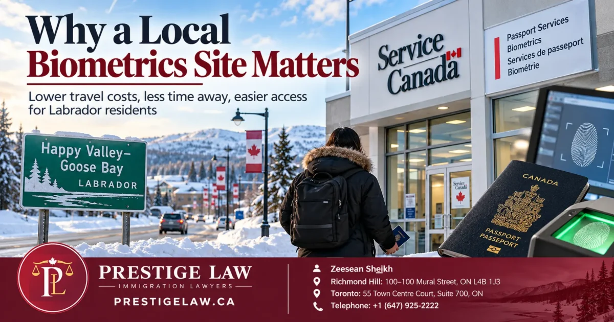 Labrador Biometrics Site Opens January 2027