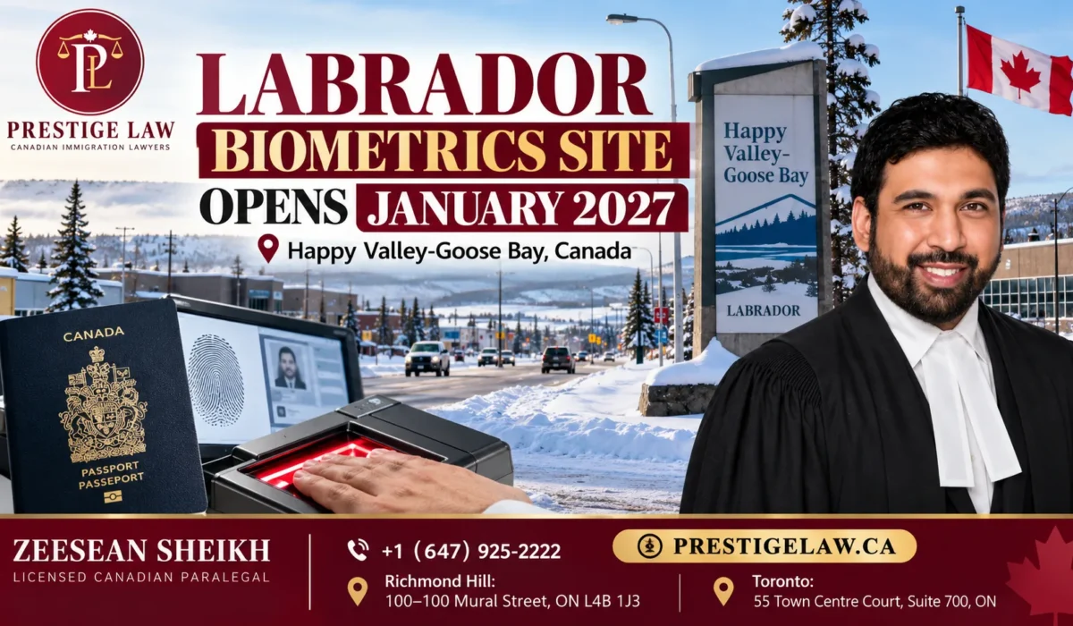 Labrador Biometrics Site Opens January 2027