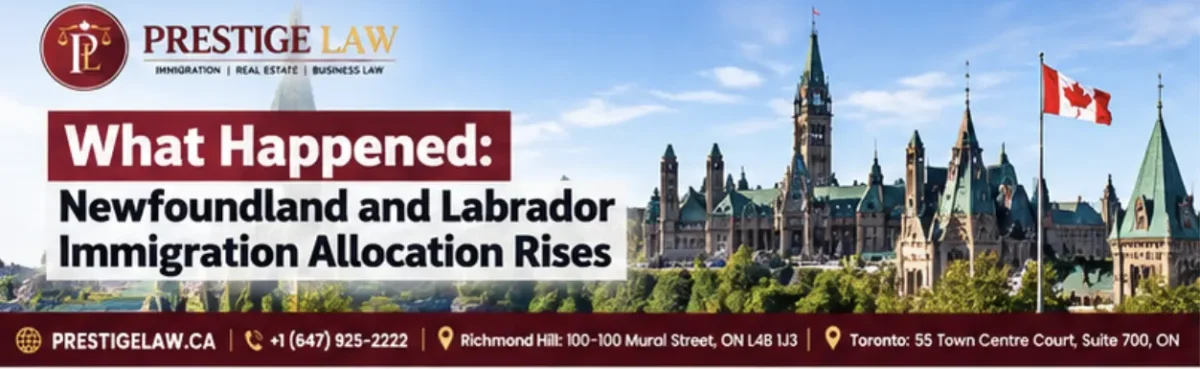 Newfoundland and Labrador Immigration Up 54% in 2026