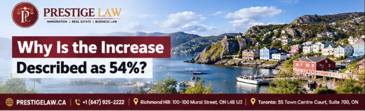 Newfoundland and Labrador Immigration Up 54% in 2026